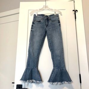 Chelsea & Violet bell bottom jeans